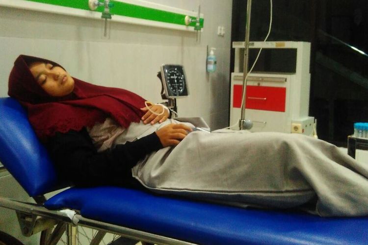 Jihan Arrifa Mawaddah, mahasiswi Universitas Negeri Yogyakarta (UNY), menderita infeksi peradangan usus. 