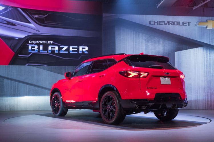 Chevrolet memperkenalkan Blazer, Kamis (21/6/2018) di Atlanta, Georgia. 