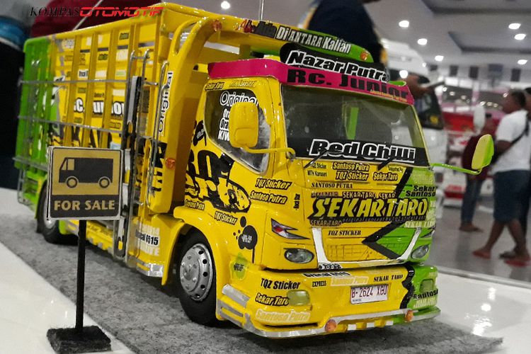  Modifikasi  Miniatur Truk  Ikut Ramaikan JTF 2019