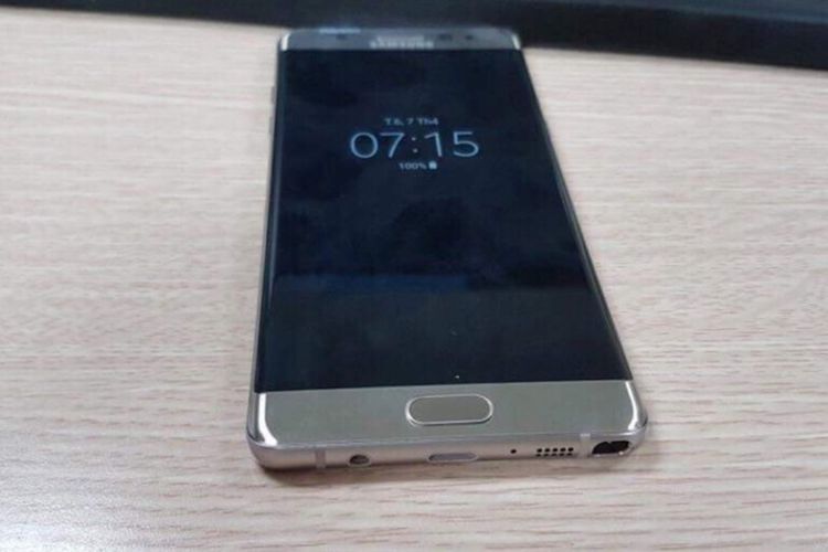 Bocoran foto Galaxy Note 7 rekondisi.