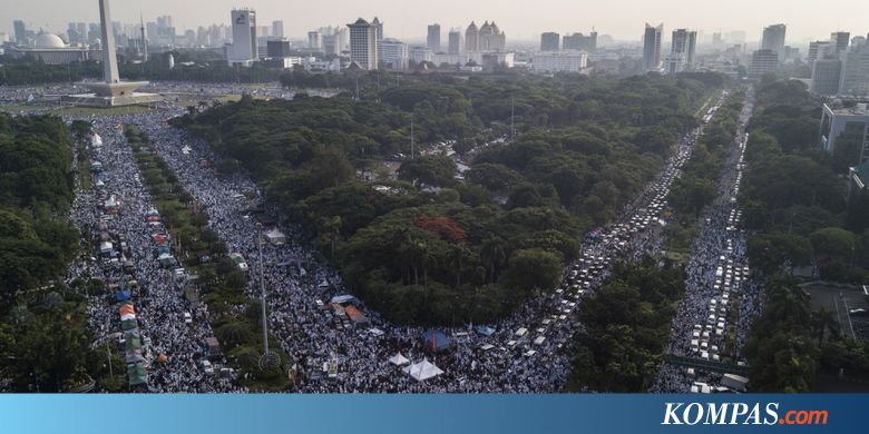 Peserta Reuni 212 Meninggal, Prabowo Sampaikan Dukacita, Anies Melayat