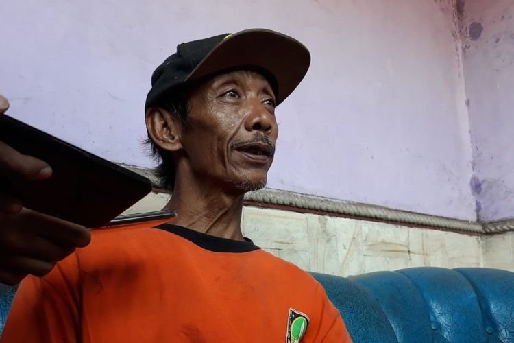 Supardi, Ketua RT 007 Semanggi, Pasar Kliwon, Solo, Jawa Tengah, Senin (10/6/2019).