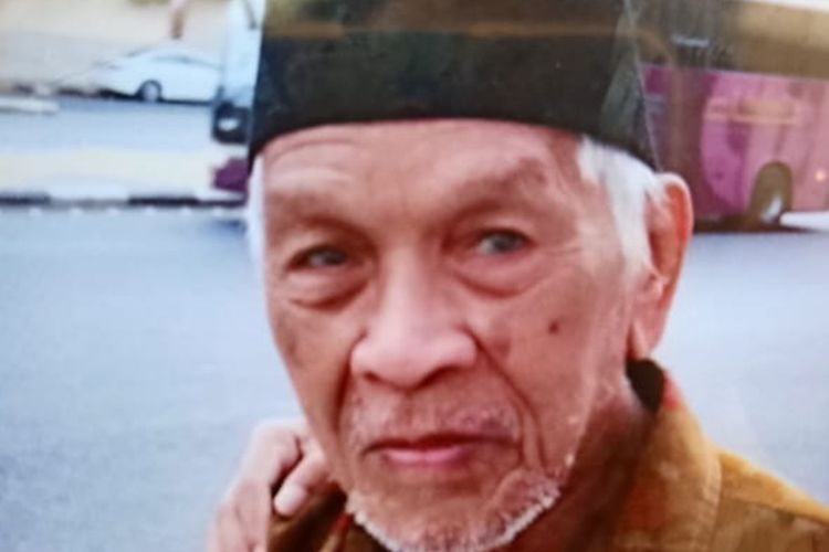 Taspirin Wajat Ratan bin Wajat (81) jemaah haji asal Palembang yang hilang di Muzdalifah.