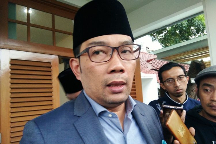Wali Kota Bandung Ridwan Kamil saat ditemui di Pendopo Kota Bandung, Jalan Dalemkaum, Jumat (13/7/2018).