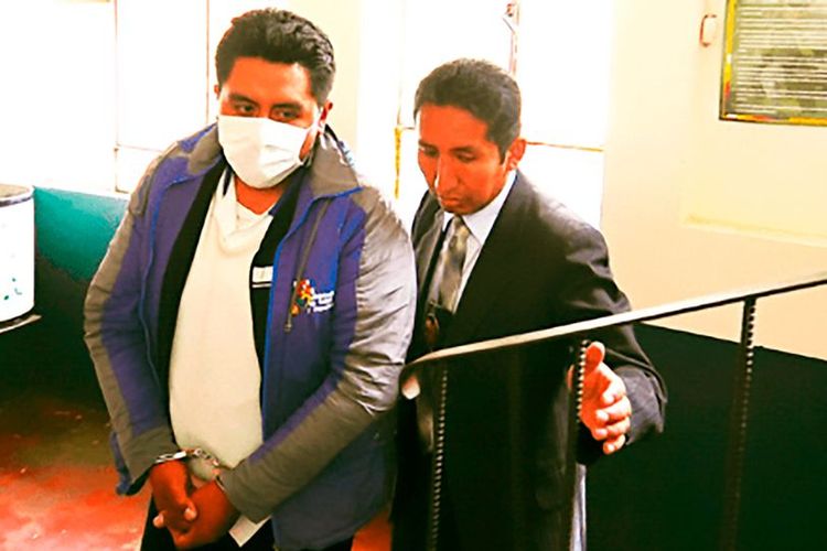 Grover Machucapi ditangkap setelah tertangkap basah memperkosa jenazah di sebuah rumah sakit di Bolivia.