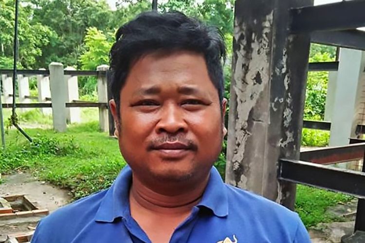 Prum Tam. Pria di Kamboja yang membakar istrinya setelah menuduhnya berselingkuh di Facebook.