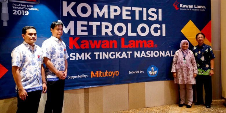 PT. Kawan Lama Sejahtera (Kawan Lama) menggelar penyisihan regional Kompetisi Metrologi Kawan Lama Tingkat Pelajar SMK Nasional 2019 pada 12 Februari 2019 lalu.