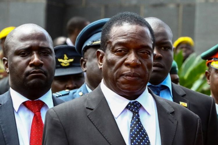 Emmerson Mnangagwa, mantan wapres yang berpotensi menggantikan Robert Mugabe menjadi pemimpin Zimbabwe.