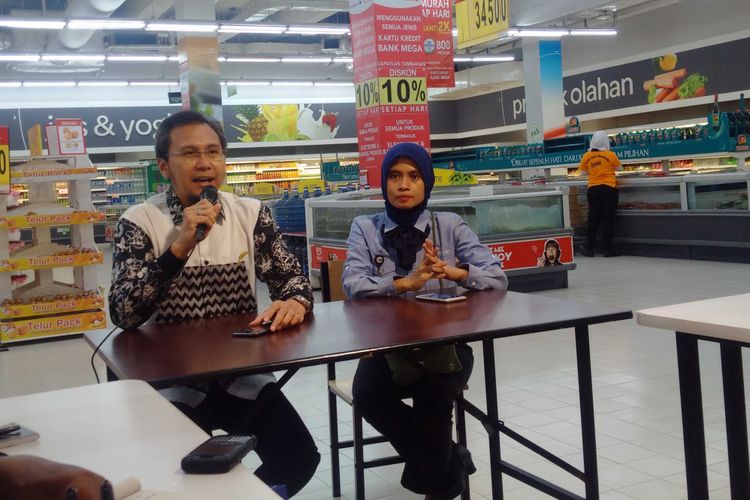 Corporate Communication GM Transmart Carrefour, Satria Hamid menyatakan ritel Transmart akan resmi dibuka, Jumat ( 1/12/2017) di Sukoharjo-Solo.