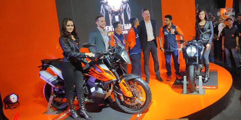 KTM perkenalkan 790 Duke dan Adventure di Jakarta Fair Kemayoran,  Senin (24/6/2019)