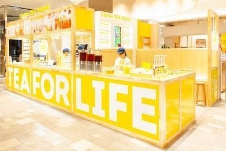 Teh Lipton dapat dinikmati di Fukuoka.