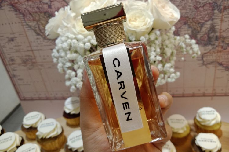Salah satu varian parfum terbaru Carven yang diperkenalkan pada Rabu (10/7/2018) 