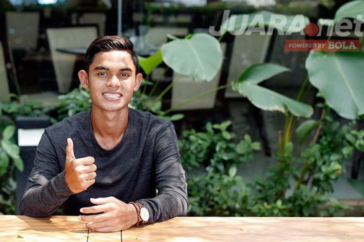 Miftahul Hamdi, penyerang Timnas U-22 Indonesia dari klub Bali United