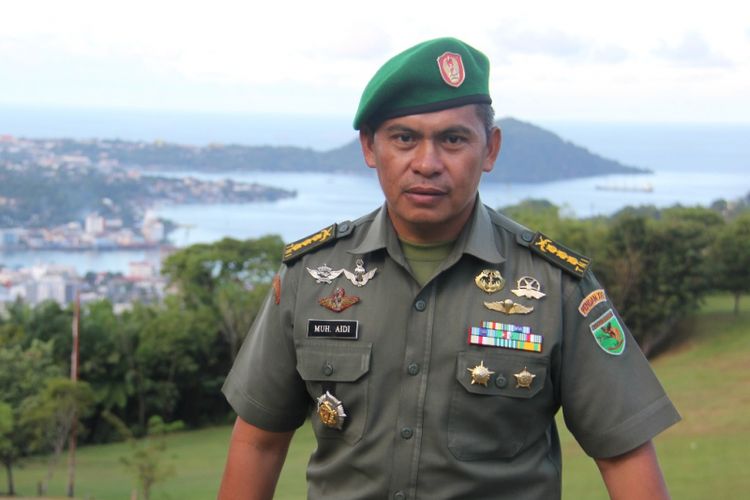 Kapendam XVII/Cendrawasih, Kolonel Inf M Aidi