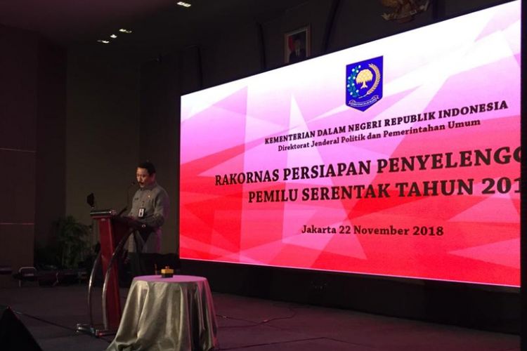 Sambutan Sekretaris Jenderal (Sekjen) Kemendagri Hadi Prabowo 