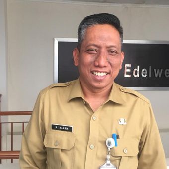 Kepala Dinas Pendidikan Depok,  Mohammad Thamrin,  di Balaikota Depok,  Selasa (19/2/2019).