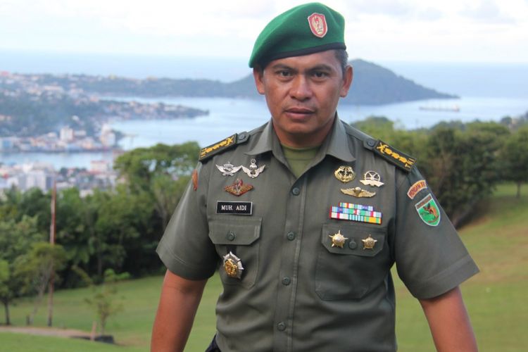 Kapendam 17 Cenderawasih Kolonel Inf Muhammad Aidi 