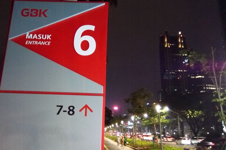 Pintu 6 Gelora Bung Karno (GBK) lokasi kegiatan kegiatan bertajuk Rock Ur Day-Pound Ur Fit Alumni TK-SD Tarakanita 2 Jakarta, Minggu (28/4/2019) mulai pukul 06.00 WIB.