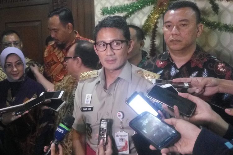 Wakil Gubernur DKI Jakarta Sandiaga Uno