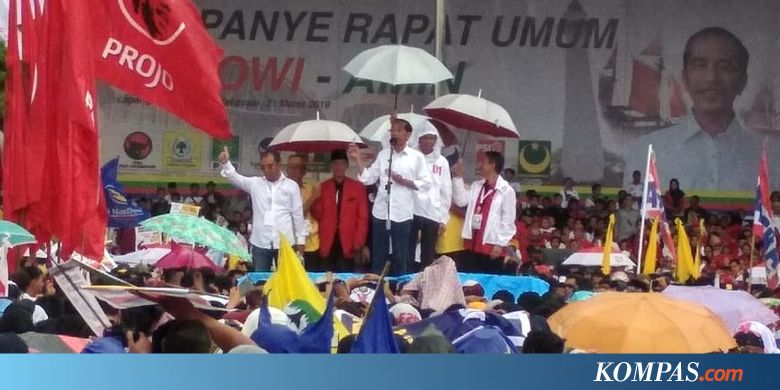 Jokowi: Hujan Ini adalah Barokah - KOMPAS.com