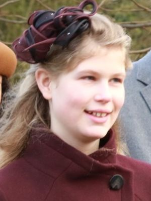 Lady Louise Windsor pada Natal 2017. (Wikipedia)