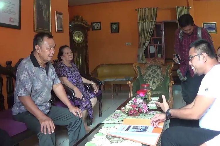 Burhanuddin Tallu (64), caleg Partai Gerindra di Kabupaten Takalar, Sulawesi Selatan, membantah memerintahkan pembongkaran makam akibat perbedaan pilihan politik pada pemilu Apri lalu. Kamis, (13/6/2019).