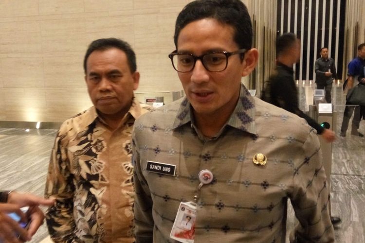 Wakil Gubernur DKI Jakarta Sandiaga Uno