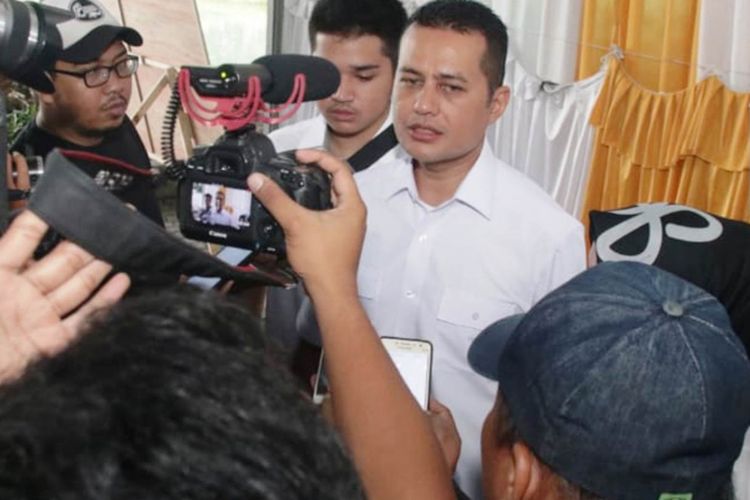 Wakil Gubernur Sumatera Utara yang menjadi pasangannya Edy Rahmayadi, Musa Rajekshah, Rabu (27/6/2018)