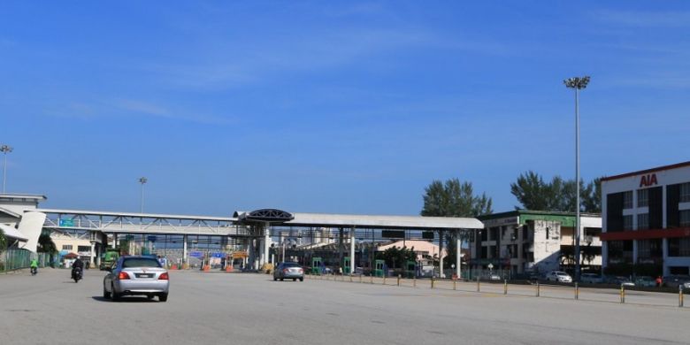 Butterworth Outer Ring Road di Penang, Malaysia.