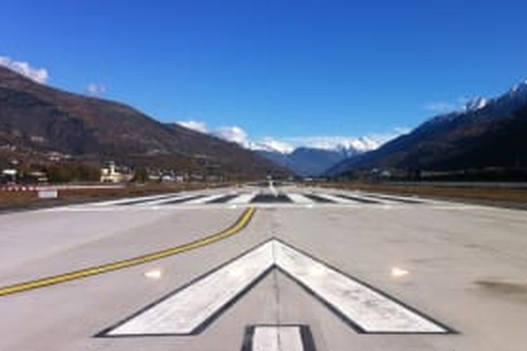 Aosta Valley Airport, Italy