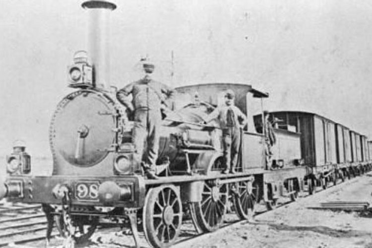 Kereta pertama di Asia dan India yang berangkat dari Mumbai