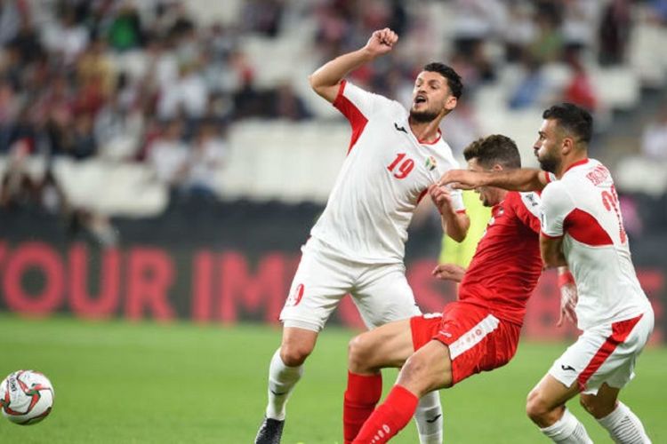 Hasil imbang tanpa gol melawan Yordania pada laga pamungkas Grup B Piala Asia 2019, Selasa (15/1/2019), menjaga asa peluang Palestina lolos ke babak 16 besar.