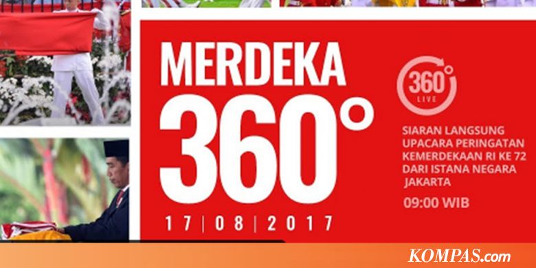 Akun YouTube Jokowi Siarkan Upacara 17 Agustus dalam Video 