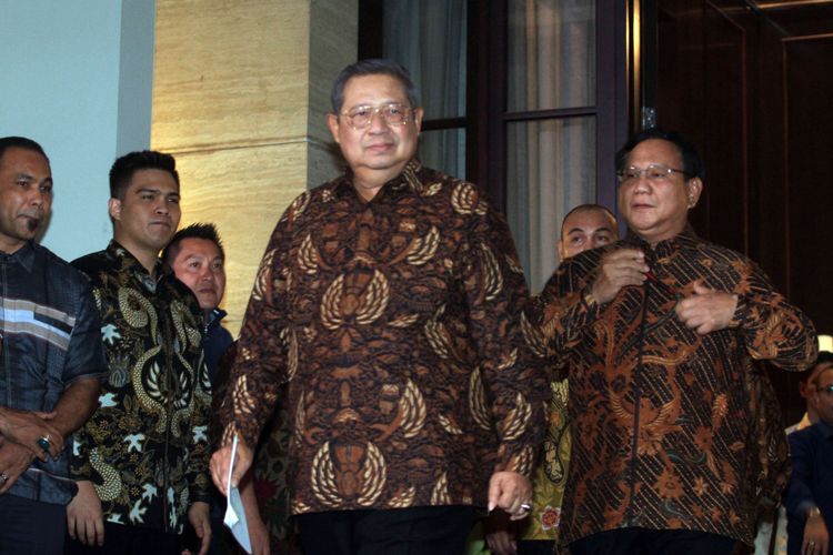 Saat SBY Kembali Absen Dalam Rapat Tim Prabowo-Sandi...