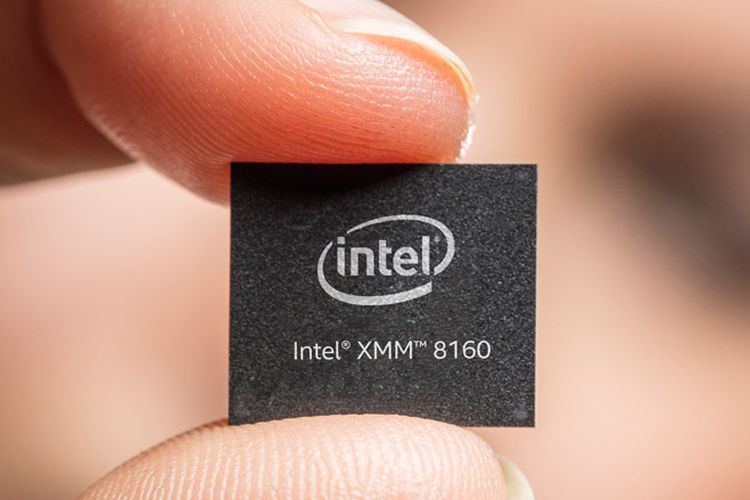 Chip 5G Intel pertama, XMM 8160.