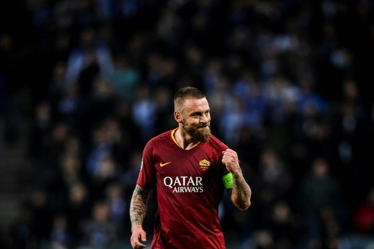 Daniele De Rossi akan meninggalkan AS Roma pada akhir musim 2018-2019