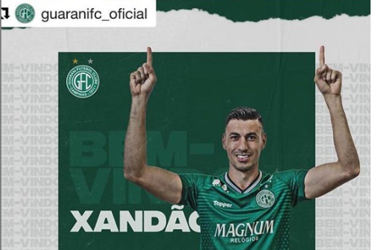 Pemain baru Persija Jakarta, Alexandre Luiz Reame Xandao. 