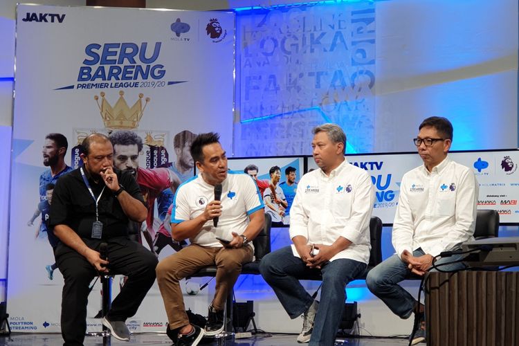 Mola TV menjalin kerja sama dengan JAKTV untuk penayangan Liga Inggris musim 2019-2020