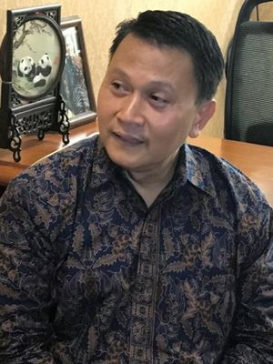 Ketua DPP Partai Keadilan Sejahtera (PKS) Mardani Ali Sera saat ditemui di ruangannya, di Kompleks Parlemen, Senayan, Jakarta, Rabu (25/7/2018). 