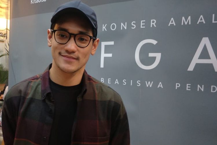 Penyanyi Afgan ditemui sebelum beraksi di Konser Amal Afgan di M Bbloc Space, Jakarta Selatan, Jumat (24/1/2020).