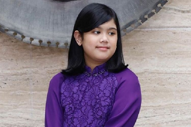 Putri Annisa Pohan dan Agus Harimurti Yudhoyono, Almira berulang tahun pada 17 Agustus.