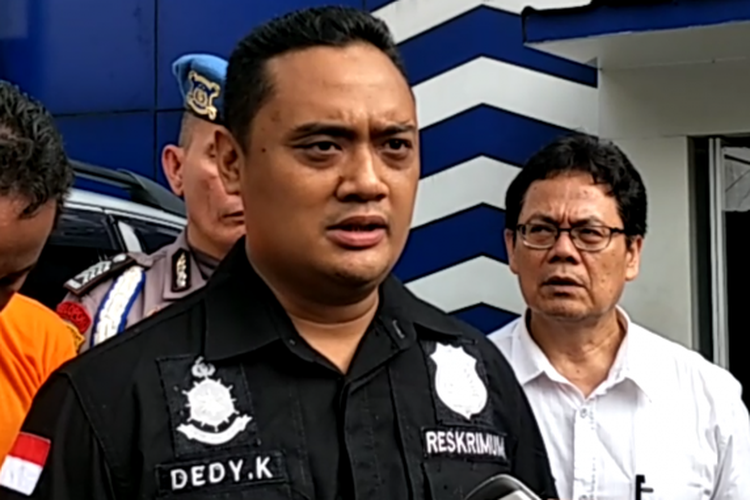 Kepala Satuan Reserse Polresta Depok,  Deddy Kurniawan,  di Polresta Depok,  Senin (3/12/2018).