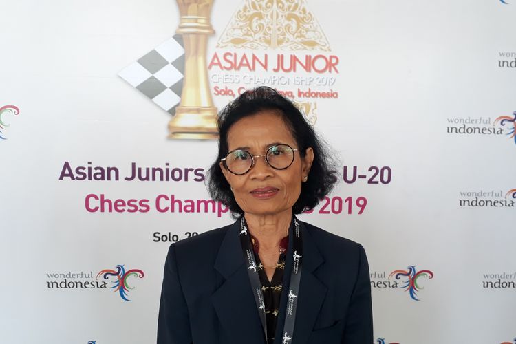 Ketua Pelaksana Turnamen Catur Asian Juniors Open & Girls U-20 2019, Dwi Hatmisari, saat ditemui Kompas.com di Hotel Lorin Solo, Selasa (2/7/2019).