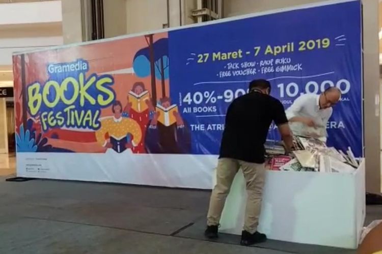 Gramedia Books Festival 2019 yang berlangsung selama 27 Maret- 7 April 2019 di The Atrium Mall @ Alam Sutera