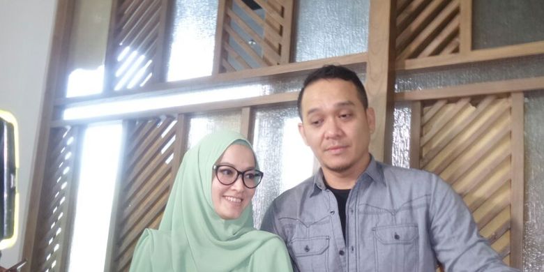 Lyra Virna dan Muhammad Fadlan diabadikan di Hotel Veranda @ Pakubuwono, Kebayoran Lama, Jakarta Selatan, Rabu (8/3/2017).