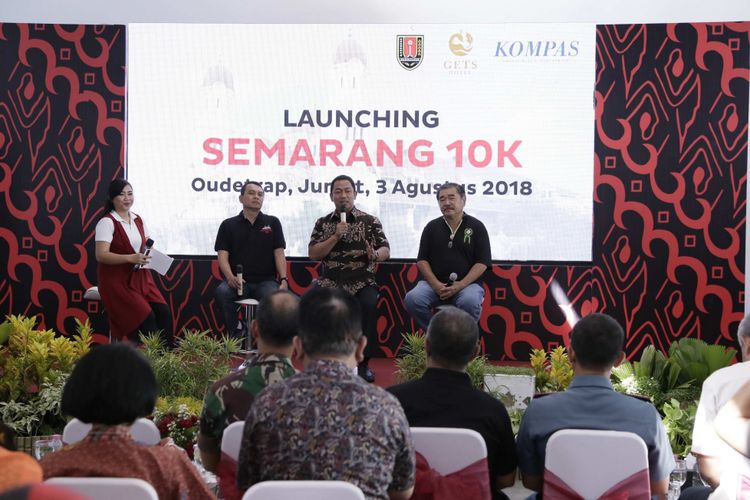Pemerintah Kota Semarang akan menggelar lomba lari marathon Semarang 10K pada akhir 2018