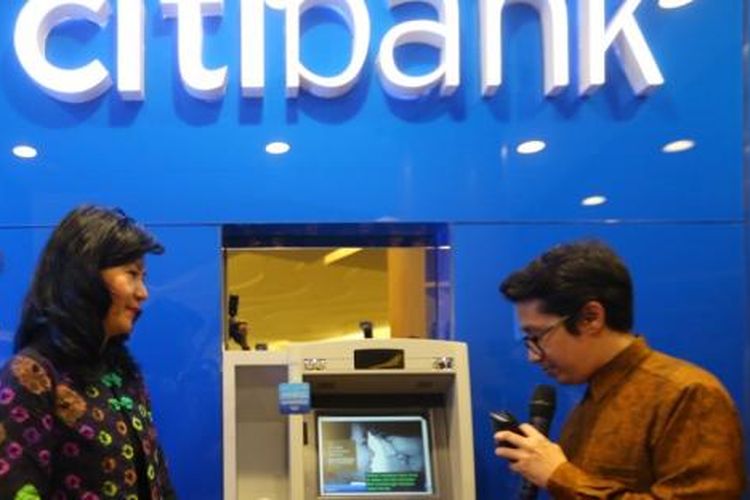 Smart ATM Butik Citibank di Jakarta