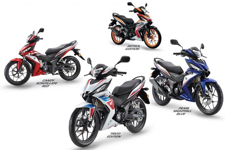 Honda RS150R (GTR 150) hadir dengan warna menarik di Malaysia