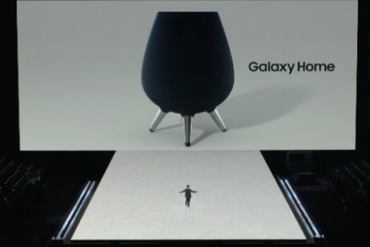 Galaxy Home saat diperkenalkan di acara Samsung Unpakced