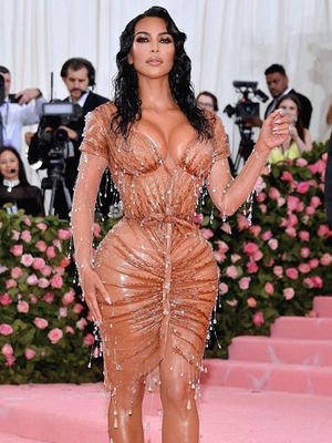 Busana Kim Kardashian saat Met Gala 2019